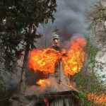 incendiu biserica Moreni 1