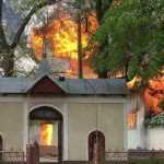 incendiu biserica Moreni 4