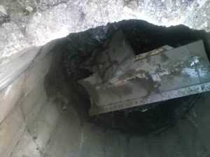 buldozer in groapa 1