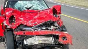 accident mini cooper