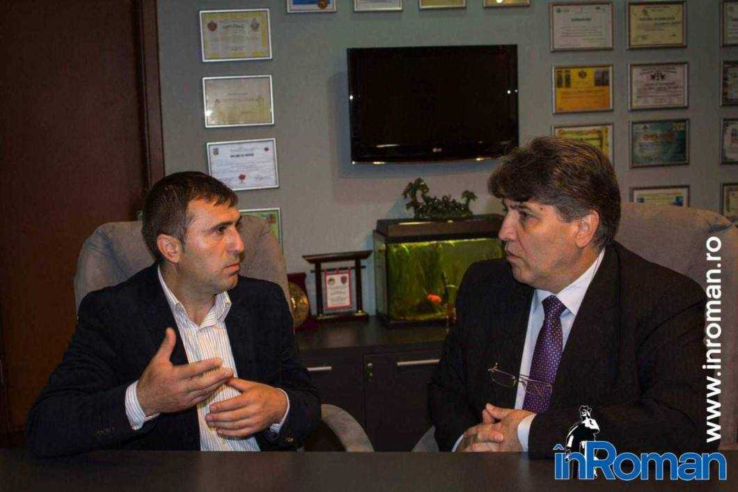 Proiecte comune Roman - Horia. Laurențiu Leoreanu și Cristian Baciu vor colabora pentru dezvoltarea zonei 1 Cristi Baciu Leoreanu 7335