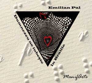 Supracoperta volumului Dumnezeu ne iubeste in Braille de Emilian Pal