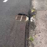 scurgere pe pista de biciclete