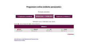 programare online