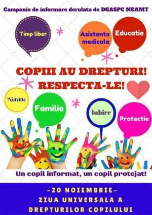 Afis Campanie Un copil informat