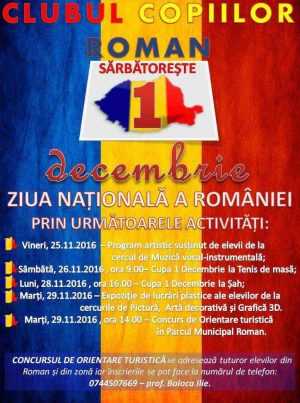 afis clubul copiilor