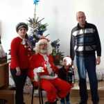 Moș Crăciun a fost "reținut" de polițiștii romașcani 42 Mos Craciun Politia Roman 42