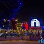 inroman.ro Roman centru noaptea ornamente sarbatori de iarna Craciun 2