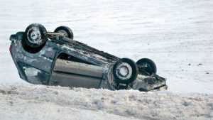 accident iarna zapada