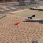 accident gara semafor doborat 1