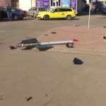 accident gara semafor doborat 6