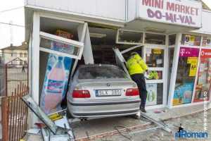 accident masina in chiosc 2814