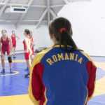 Mihaela Obreja lupte antrenament la Clubul Sportiv 2580