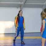 Mihaela Obreja lupte antrenament la Clubul Sportiv 2608