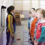 Mihaela Obreja lupte antrenament la Ion Creanga 2534