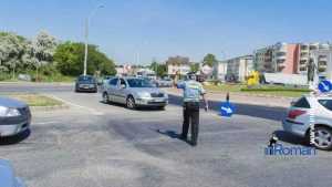 asfaltare sens giratoriu Favorit