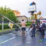 furtuna in Roman E85 stalp rupt 3540