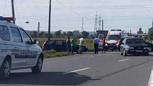 accident intersectie e85 tamaseni 2