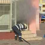 Foto: Incendiu la florăria Stil din cartierul Favorit 13 pompieri incendiu florarie Stil Favorit 7635