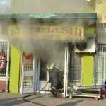 Foto: Incendiu la florăria Stil din cartierul Favorit 14 pompieri incendiu florarie Stil Favorit 7648