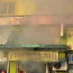 Foto: Incendiu la florăria Stil din cartierul Favorit 36 pompieri incendiu florarie Stil Favorit 7781