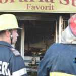 Foto: Incendiu la florăria Stil din cartierul Favorit 42 pompieri incendiu florarie Stil Favorit 7803
