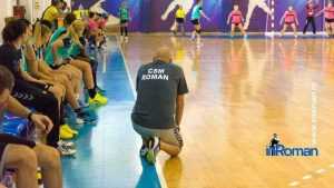 Handbal Turneul Roman Voda Musat 2017 CSM Roman CSU Danubius Galati 6533 Constantin Stefan antrenor