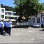 Jandarmii romașcani sunt conduși de un maior 2 festivitate avansare jandarmi 2