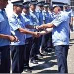 Jandarmii romașcani sunt conduși de un maior 5 festivitate avansare jandarmi 5