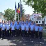 Jandarmii romașcani sunt conduși de un maior 8 festivitate avansare jandarmi 8