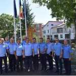 Jandarmii romașcani sunt conduși de un maior 9 festivitate avansare jandarmi 9