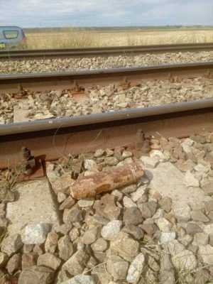 proiectil cale ferata