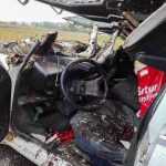 accident Dacia 1300 cu utilaj agricol Dumbrava Timisesti 3
