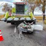 accident Dacia 1300 cu utilaj agricol Dumbrava Timisesti 5