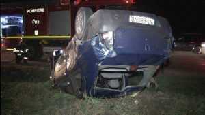 accident E85 intersectie cu Tamaseni 1