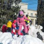 Foto: Om de zăpadă uriaș în Piața Roman-Vodă 8 constructie om de zapada DSC 8709