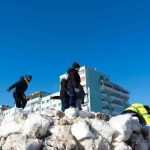 Foto: Om de zăpadă uriaș în Piața Roman-Vodă 13 constructie om de zapada DSC 8732