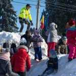 Foto: Om de zăpadă uriaș în Piața Roman-Vodă 21 constructie om de zapada DSC 8771