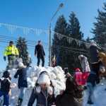 Foto: Om de zăpadă uriaș în Piața Roman-Vodă 22 constructie om de zapada DSC 8785