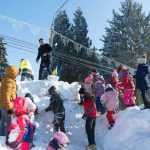 Foto: Om de zăpadă uriaș în Piața Roman-Vodă 24 constructie om de zapada DSC 8800