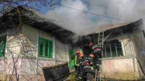 incendiu Bahna pompieri 1