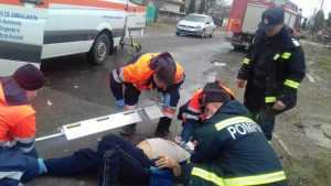 victima accidenta salvata de ISU 4