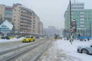 centru Roman iarna deszapezire 2020