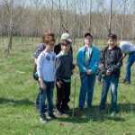 Ocolul Silvic Roman plantare copaci la Ion Creanga 2897