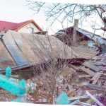 casa daramata in explozie