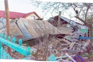 casa daramata in explozie