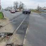 E85 trecerea la nivel cu calea ferata spre Iasi 3057