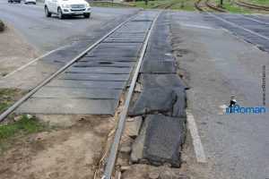 E85 trecerea la nivel cu calea ferata spre Iasi 3061