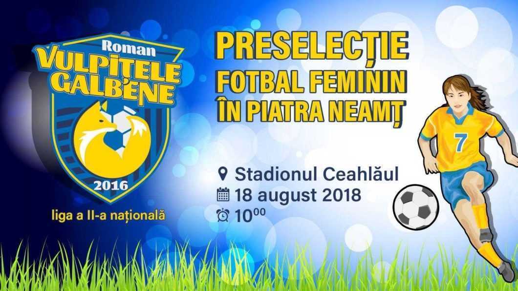 Preselectie in Piatra Neamt