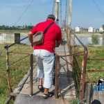 punte Cotu Vames blocata cu bare metalice 2001